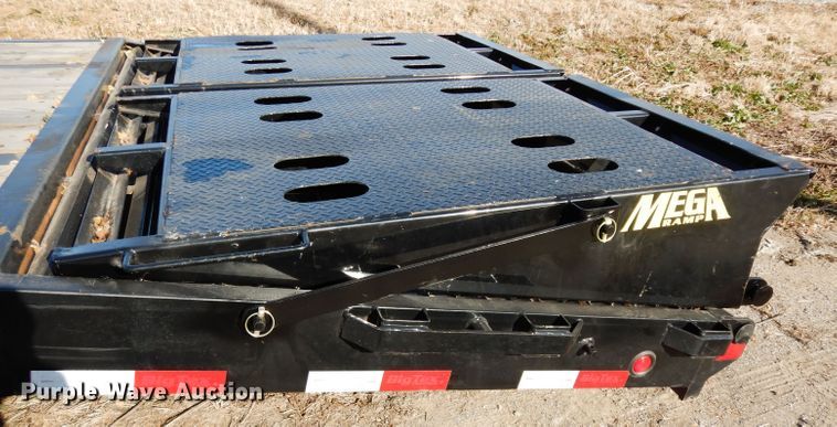 image for item DE4112 2019 Big Tex 25GNHD equipment trailer