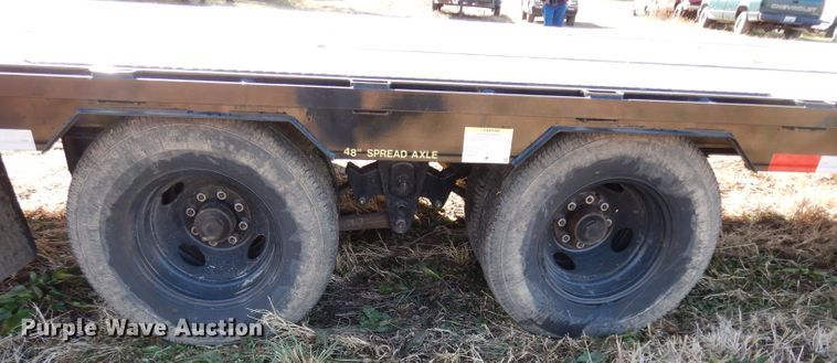 image for item DE4112 2019 Big Tex 25GNHD equipment trailer