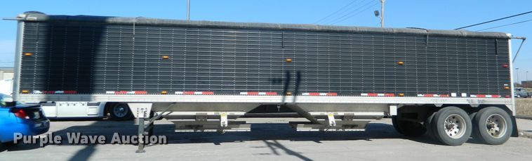 image for item DE4363 2010 Timpte double hopper bottom grain trailer