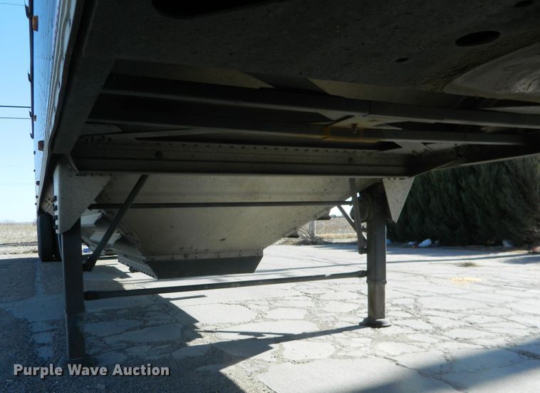 image for item DE4363 2010 Timpte double hopper bottom grain trailer