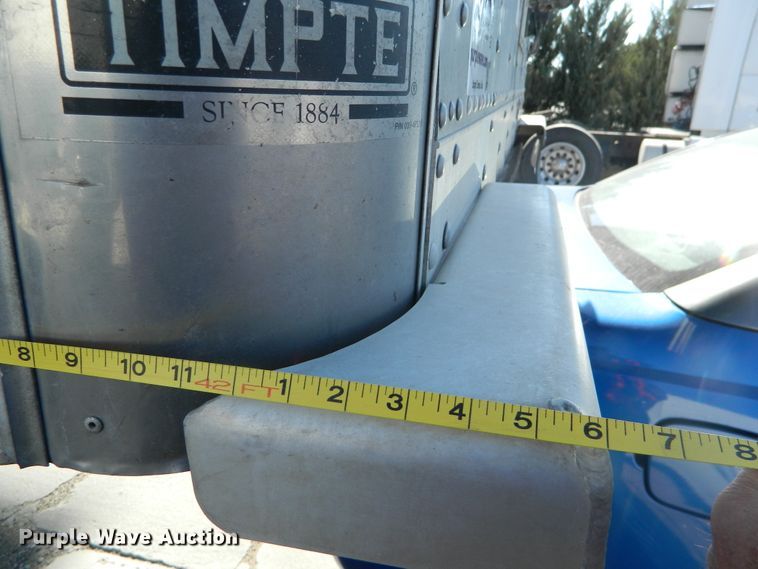 image for item DE4363 2010 Timpte double hopper bottom grain trailer