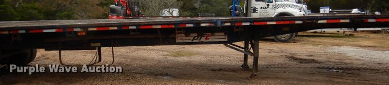 image for item DF2592 1995 Fontaine FTW-5-8048SAW flatbed trailer