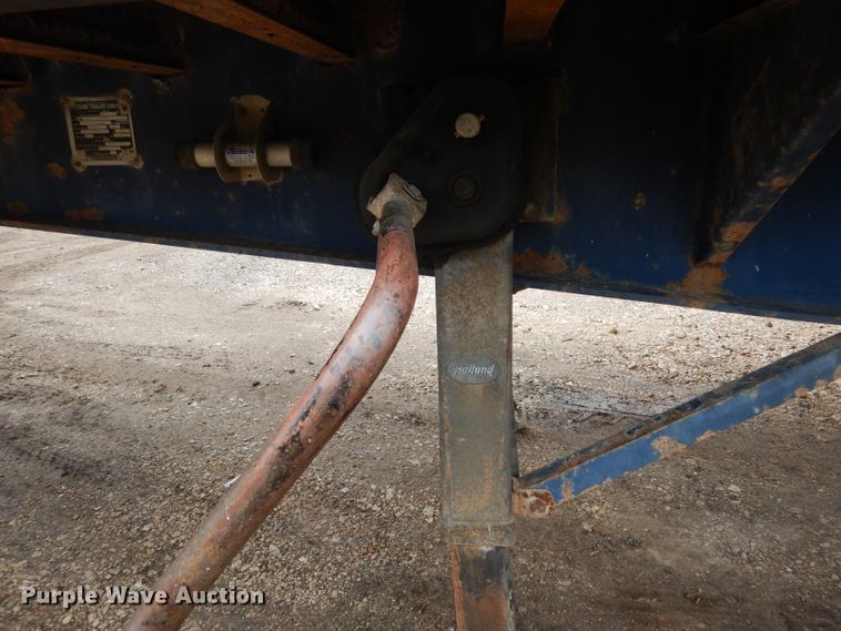 image for item DF2592 1995 Fontaine FTW-5-8048SAW flatbed trailer