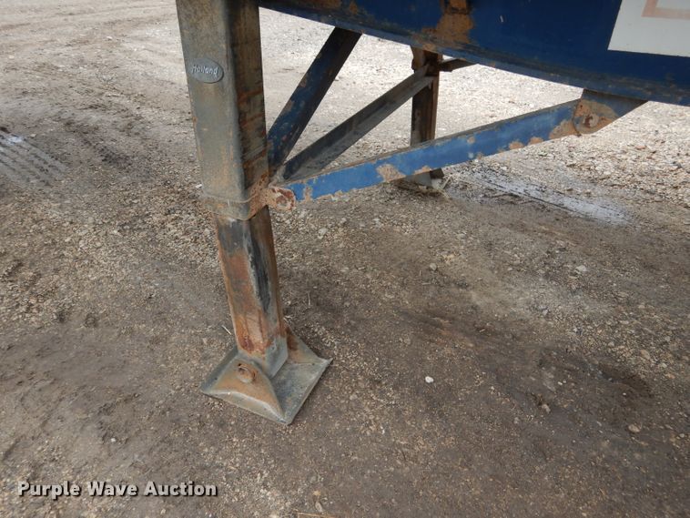 image for item DF2592 1995 Fontaine FTW-5-8048SAW flatbed trailer