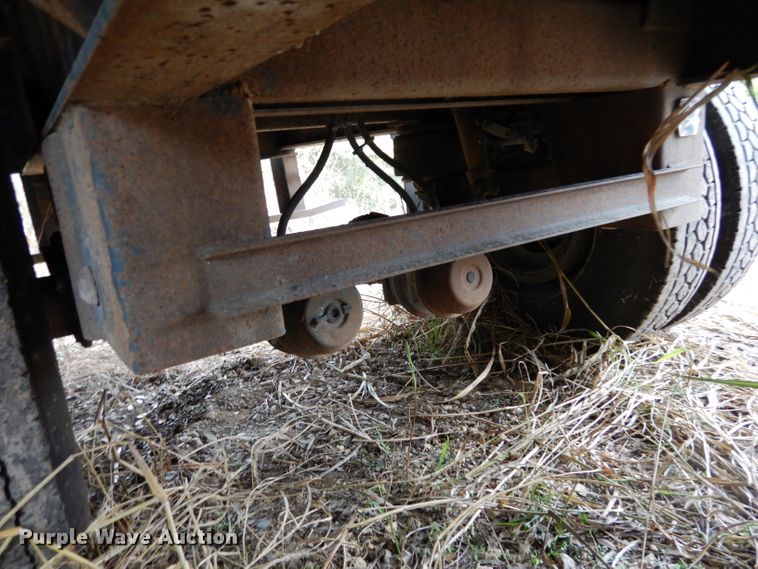 image for item DF2592 1995 Fontaine FTW-5-8048SAW flatbed trailer