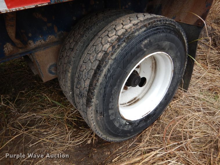 image for item DF2592 1995 Fontaine FTW-5-8048SAW flatbed trailer