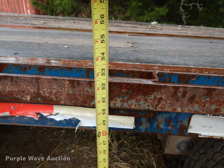 image for item DF2592 1995 Fontaine FTW-5-8048SAW flatbed trailer