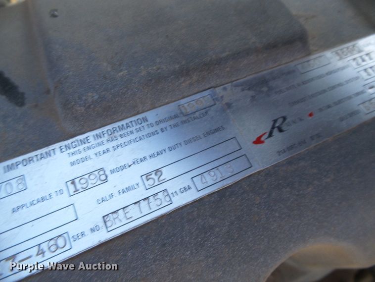 image for item DG0395 1998 Mack CH613 crane truck