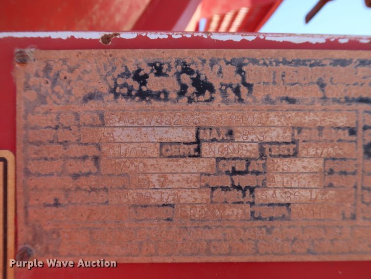 image for item DG4231 2005 VE Enterprises EV-130 vacuum tank trailer