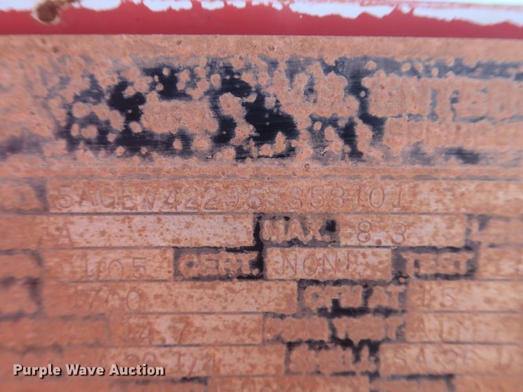 image for item DG4231 2005 VE Enterprises EV-130 vacuum tank trailer