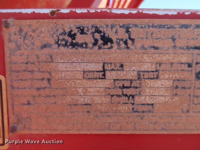 image for item DG4231 2005 VE Enterprises EV-130 vacuum tank trailer