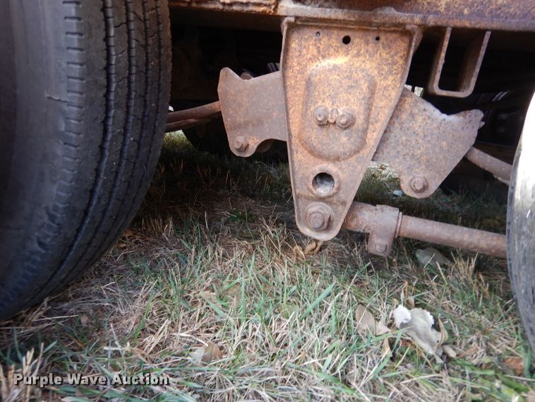 image for item DG5871 1977 Heavy Haul HS35 drop deck equipment trailer