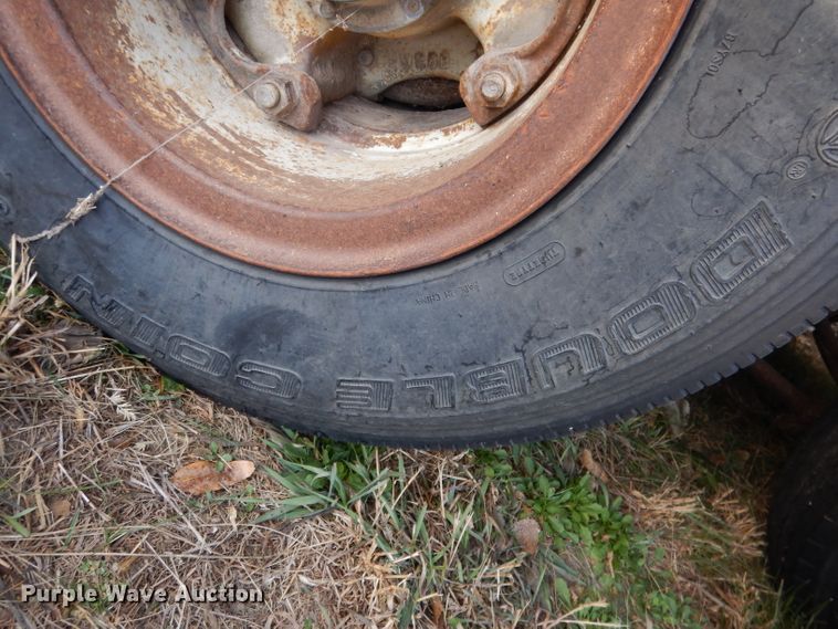 image for item DG5871 1977 Heavy Haul HS35 drop deck equipment trailer