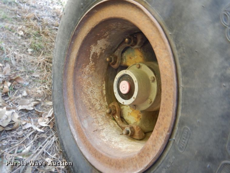 image for item DG5871 1977 Heavy Haul HS35 drop deck equipment trailer