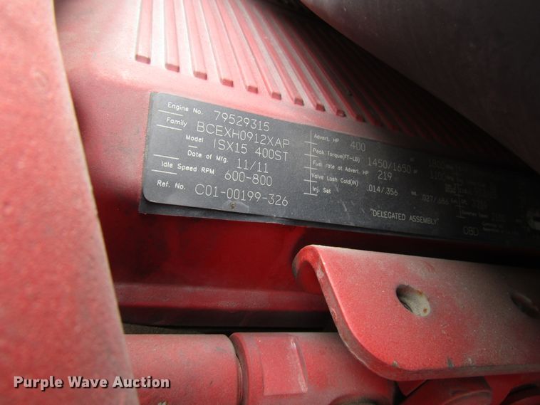 image for item DG6650 2012 Freightliner Cascadia semi truck