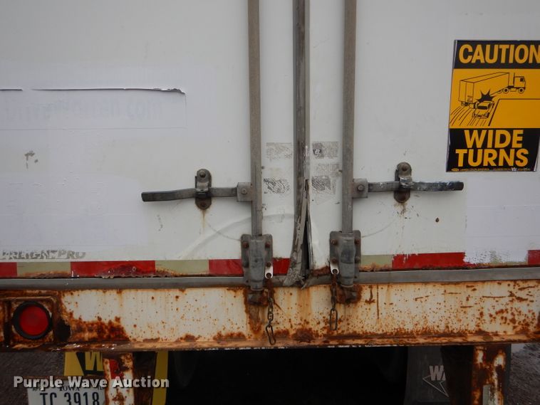 image for item DH6202 2005 Wabash dry van trailer