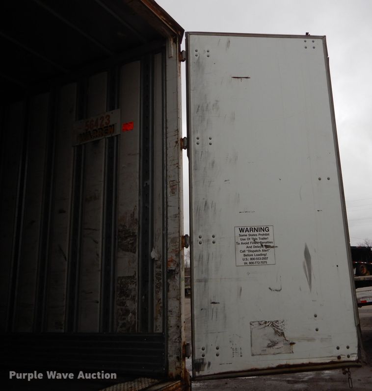 image for item DH6202 2005 Wabash dry van trailer