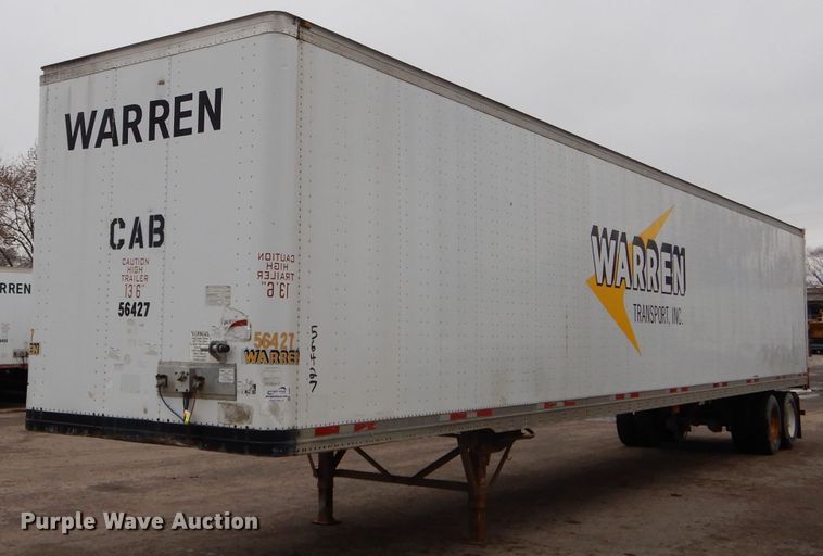 image for item DH6881 2005 Wabash dry van trailer