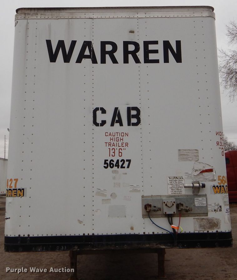 image for item DH6881 2005 Wabash dry van trailer