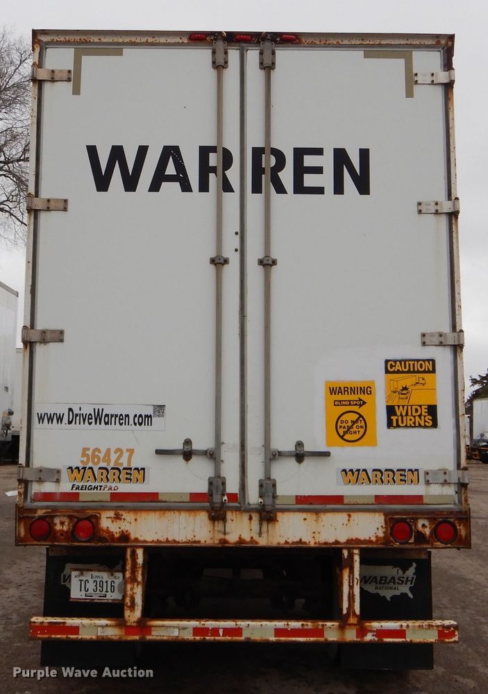 image for item DH6881 2005 Wabash dry van trailer