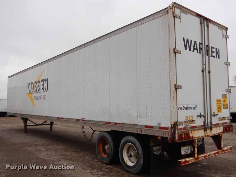 image for item DH6881 2005 Wabash dry van trailer
