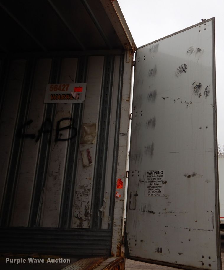 image for item DH6881 2005 Wabash dry van trailer