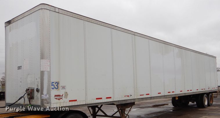 image for item DH6883 2005 Wabash dry van trailer