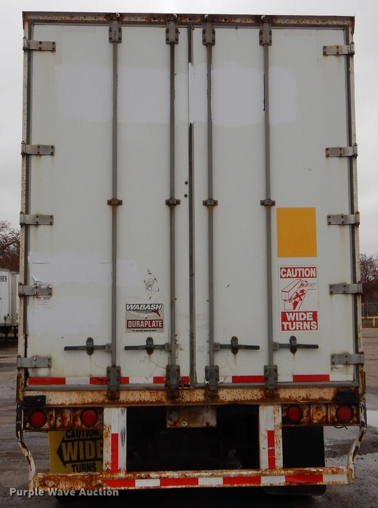 image for item DH6883 2005 Wabash dry van trailer