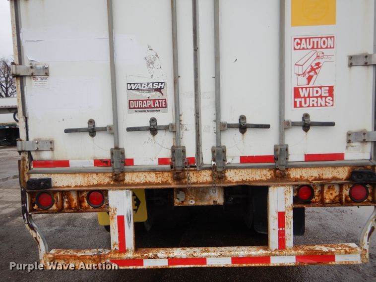 image for item DH6883 2005 Wabash dry van trailer