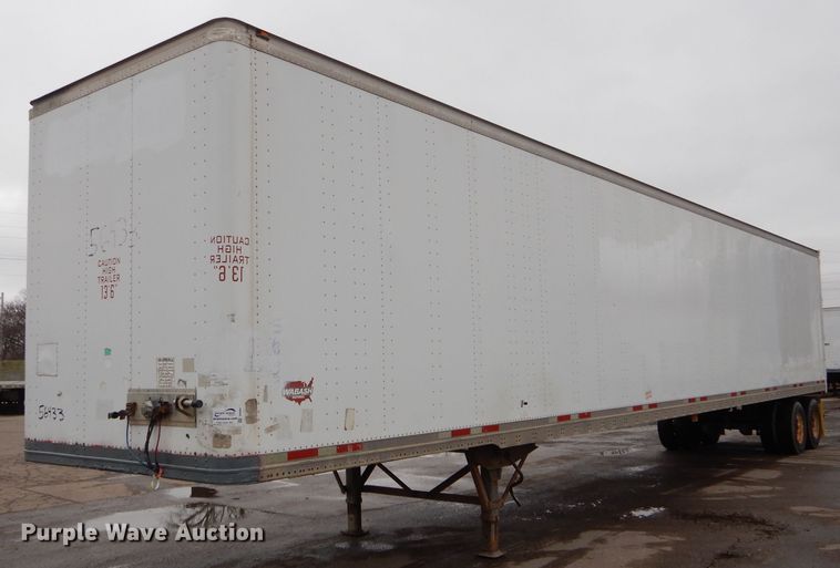 image for item DH6884 2005 Wabash dry van trailer