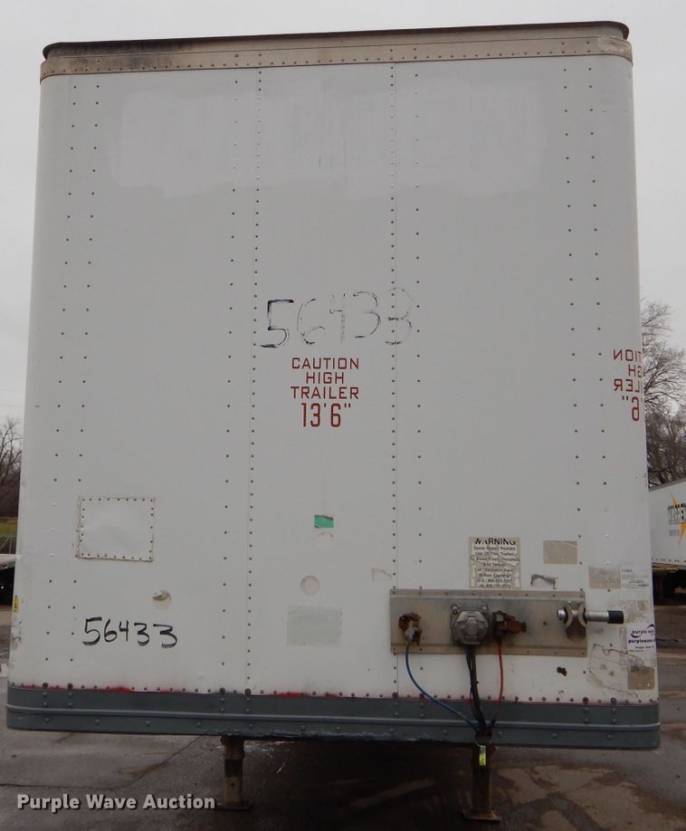 image for item DH6884 2005 Wabash dry van trailer