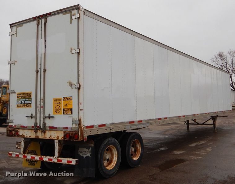 image for item DH6884 2005 Wabash dry van trailer