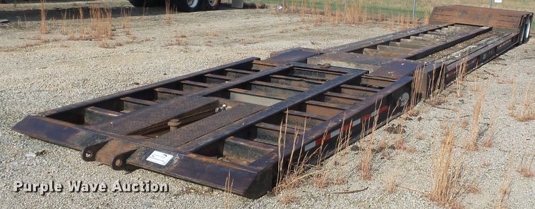 image for item DH7776 1999 Atoka lowboy equipment trailer