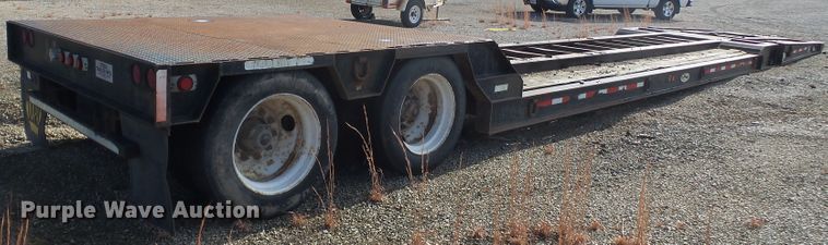 image for item DH7776 1999 Atoka lowboy equipment trailer