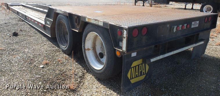 image for item DH7776 1999 Atoka lowboy equipment trailer