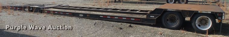 image for item DH7776 1999 Atoka lowboy equipment trailer