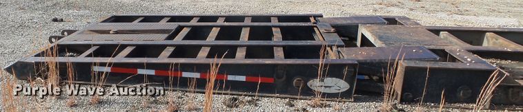 image for item DH7776 1999 Atoka lowboy equipment trailer