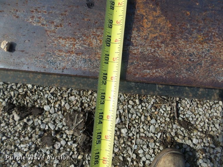 image for item DH7776 1999 Atoka lowboy equipment trailer