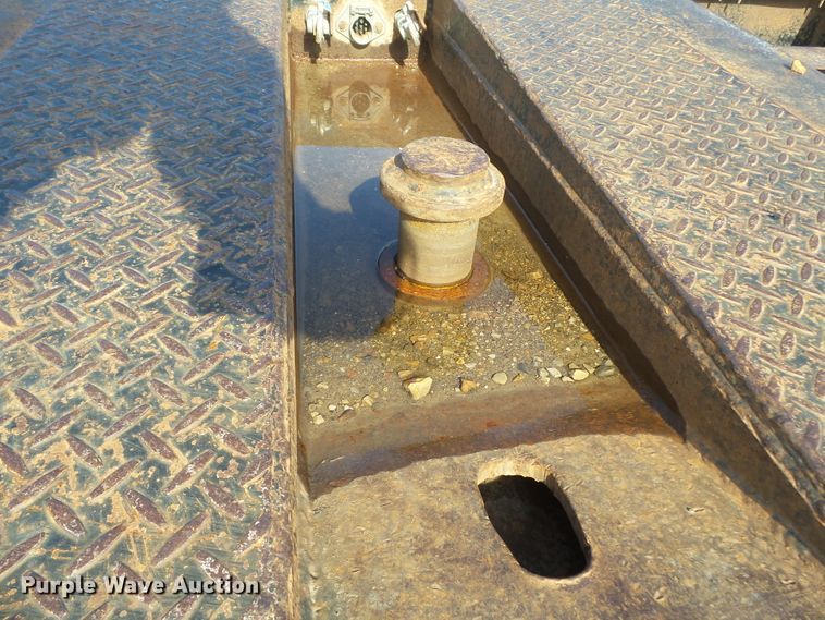 image for item DH7776 1999 Atoka lowboy equipment trailer