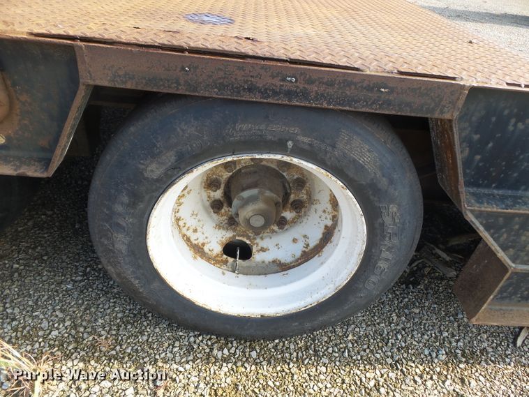 image for item DH7776 1999 Atoka lowboy equipment trailer