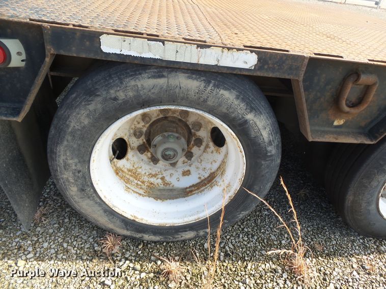 image for item DH7776 1999 Atoka lowboy equipment trailer