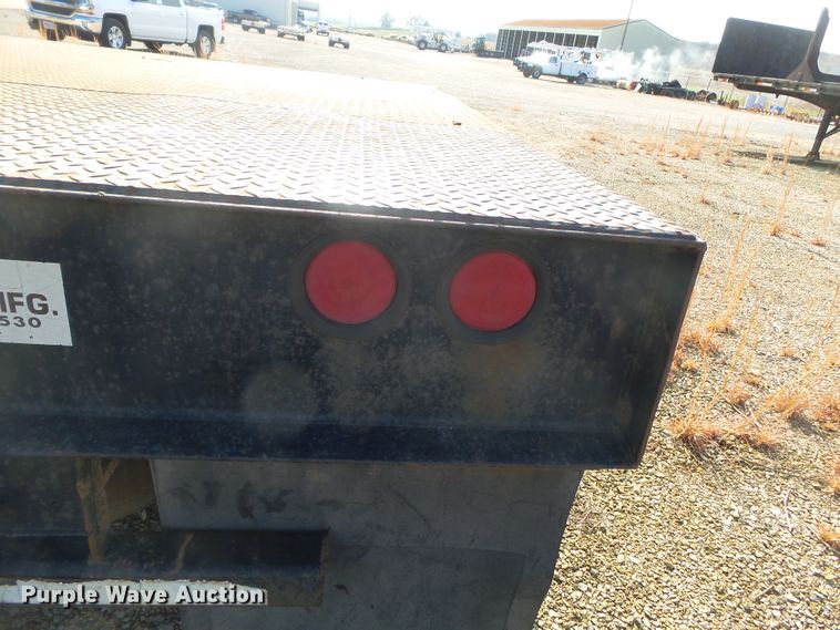 image for item DH7776 1999 Atoka lowboy equipment trailer