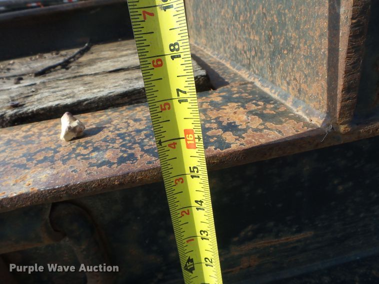 image for item DH7776 1999 Atoka lowboy equipment trailer