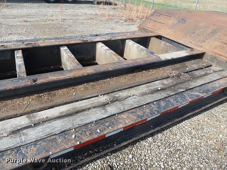 image for item DH7776 1999 Atoka lowboy equipment trailer