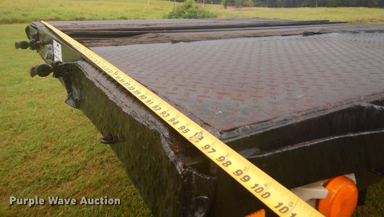 image for item DI2273 1997 Clark CDFBT-97 drop deck equipment trailer