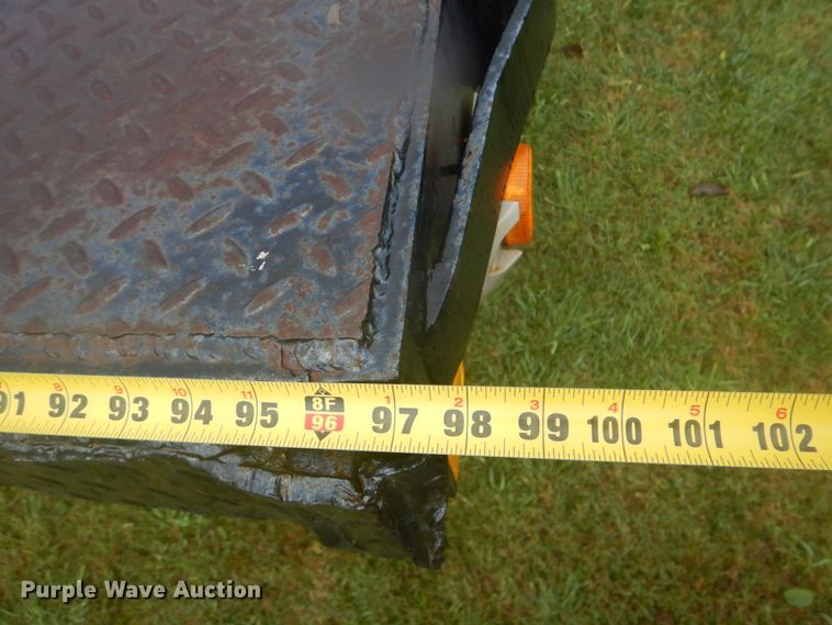 image for item DI2273 1997 Clark CDFBT-97 drop deck equipment trailer