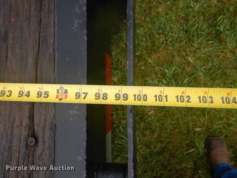 image for item DI2273 1997 Clark CDFBT-97 drop deck equipment trailer