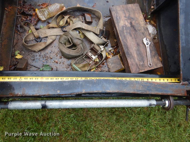 image for item DI2273 1997 Clark CDFBT-97 drop deck equipment trailer