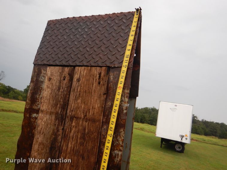 image for item DI2273 1997 Clark CDFBT-97 drop deck equipment trailer