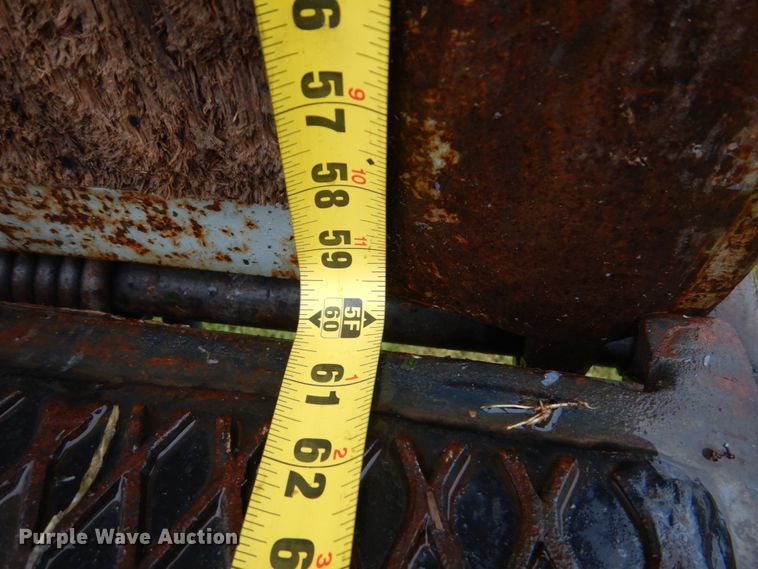 image for item DI2273 1997 Clark CDFBT-97 drop deck equipment trailer